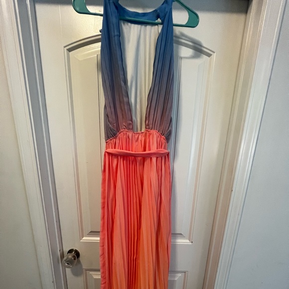 COPY - Jealous Tomato Ombré Maxi Dress - Picture 4 of 6